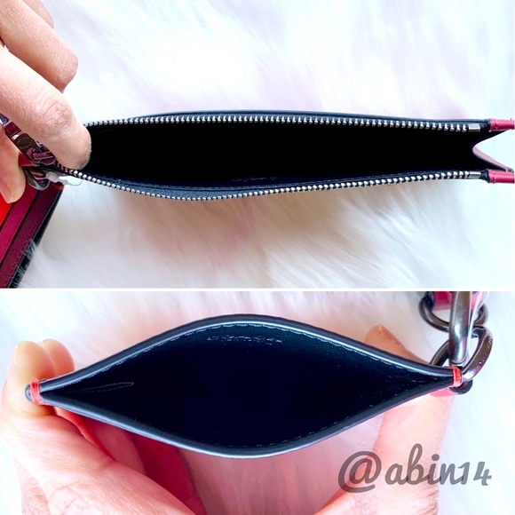 NWT Coach SLG Trio in Colorblock Leather - Picture 7 of 9